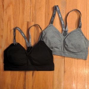 NWOT Izod Cut-Out Racerback Bralette Set